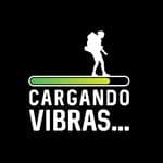 Cargando Vibras — barra de carga y caminante, turismo de aventura en Venezuela