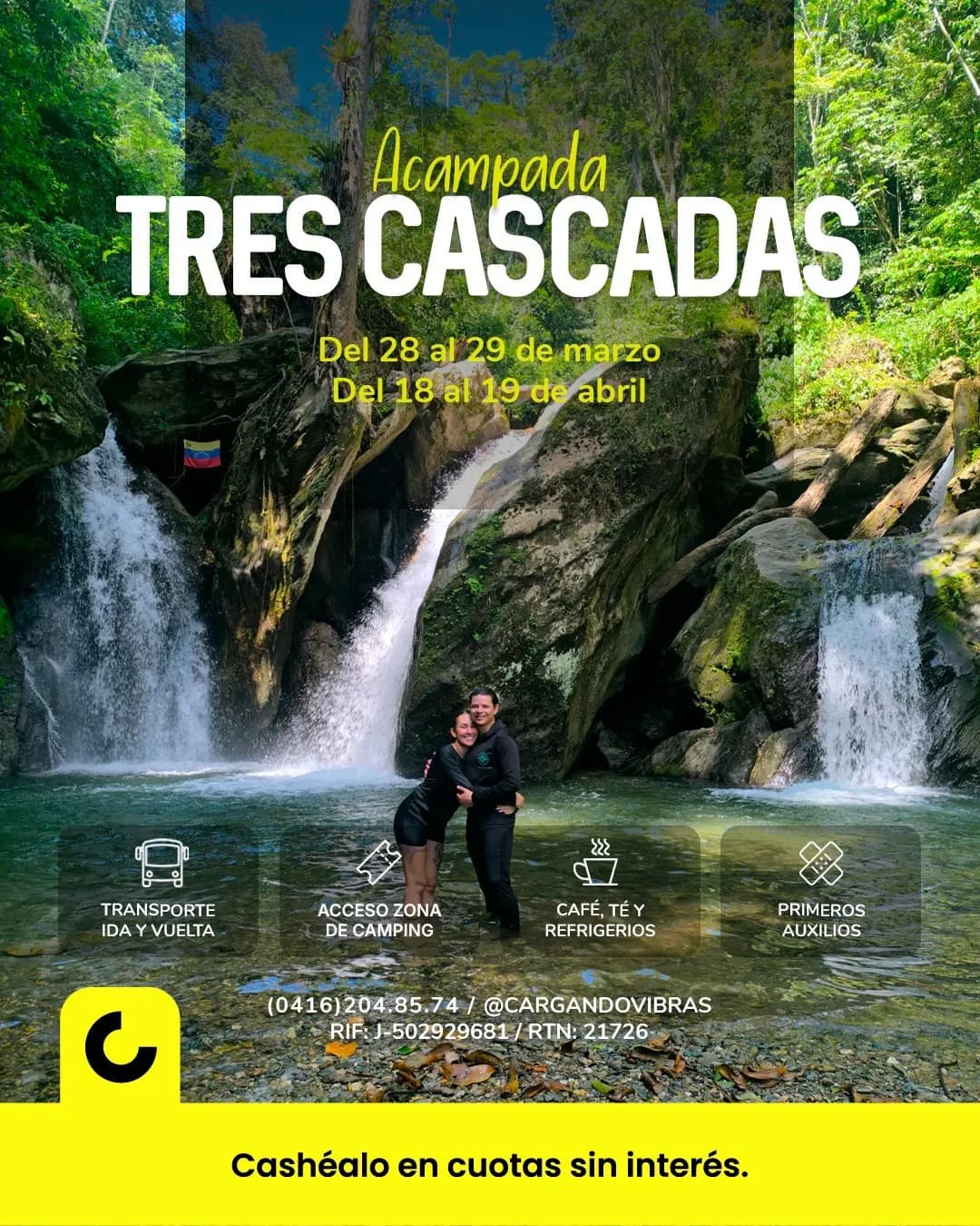 Tres Cascadas